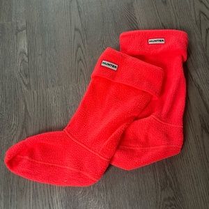 Hunter Tall Boot Socks - Size M - Pinkish Orange Color